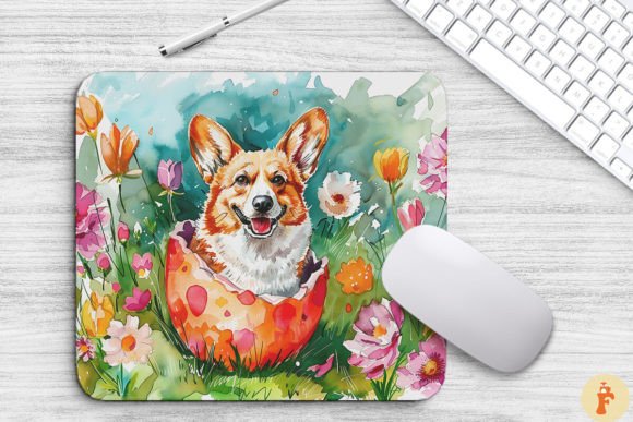 Download Cheerful Dog in Easter Egg Background - Easter egg Collection