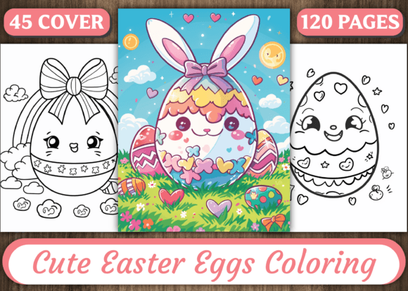 Download Cute Kawaii Easter Egg Coloring Pages - Easter egg Collection