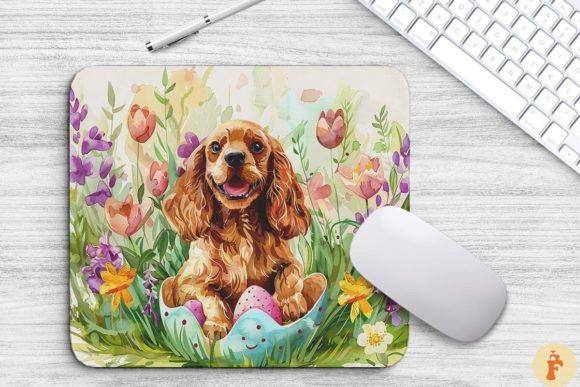 Download Cheerful Dog in Easter Egg Background - Easter egg Collection