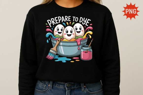 Download Prepare to Dye Easter Eggs PNG T-shirt - Easter egg Collection