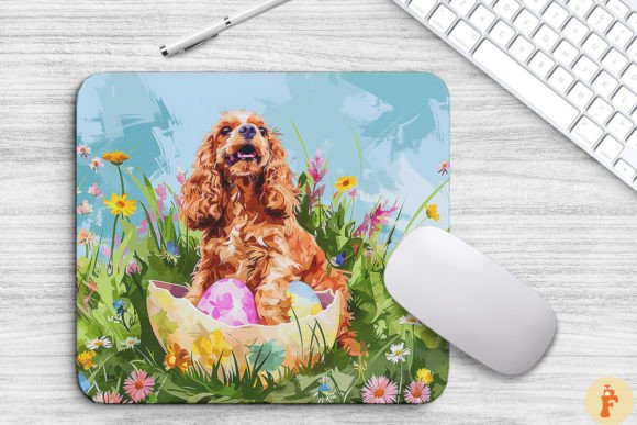 Download Cheerful Dog in Easter Egg Background - Easter egg Collection