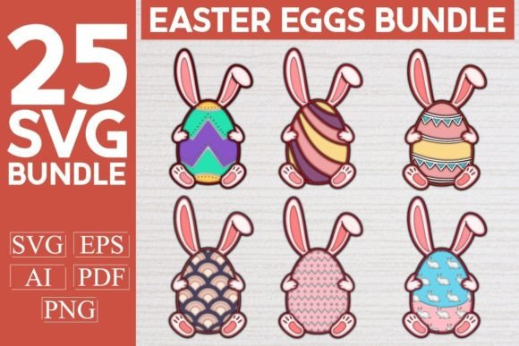 Download Easter Eggs 3D SVG Mega Bundle - Easter egg Collection
