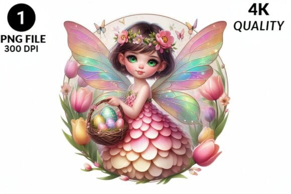 Download Fairy Easter Eggs PNG Clipart Cute - Easter egg Collection