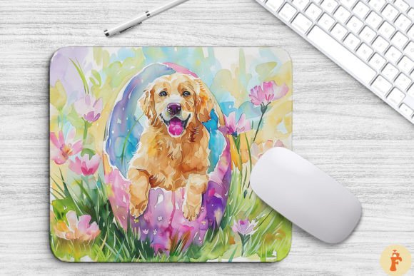Download Cheerful Dog in Easter Egg Background - Easter egg Collection