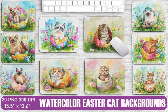 Download Cute Cat in Easter Egg Backgrounds - Easter egg Collection
