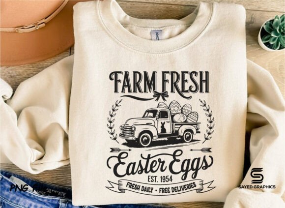 Download Farm Fresh Easter Eggs Rabbit Spring Png - Easter egg Collection